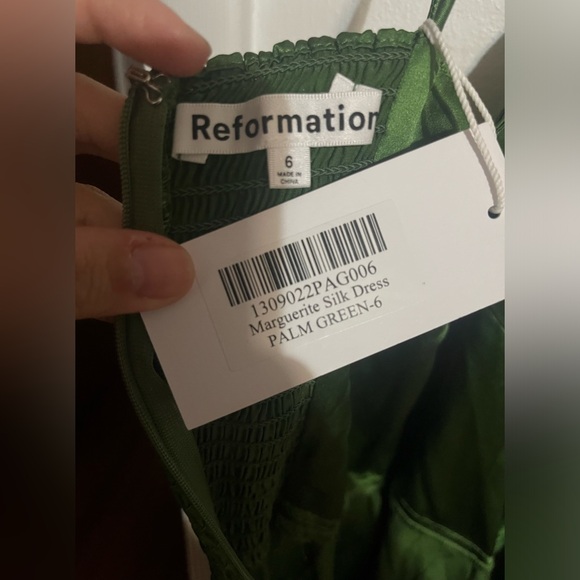 Reformation Marguerite Silk Dress - Picture 3 of 5